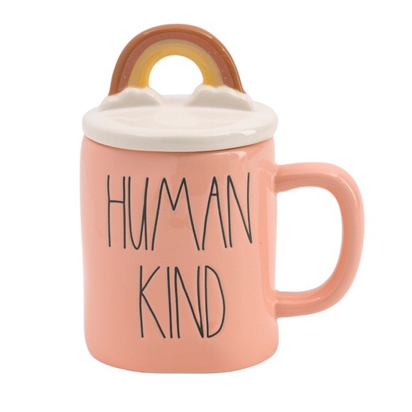 Rae Dunn Human Kind Rainbow Mug - Picture 1 of 1